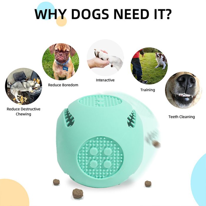 Pet Supplies Dog Food Leakage Silicone Toys - Image 6