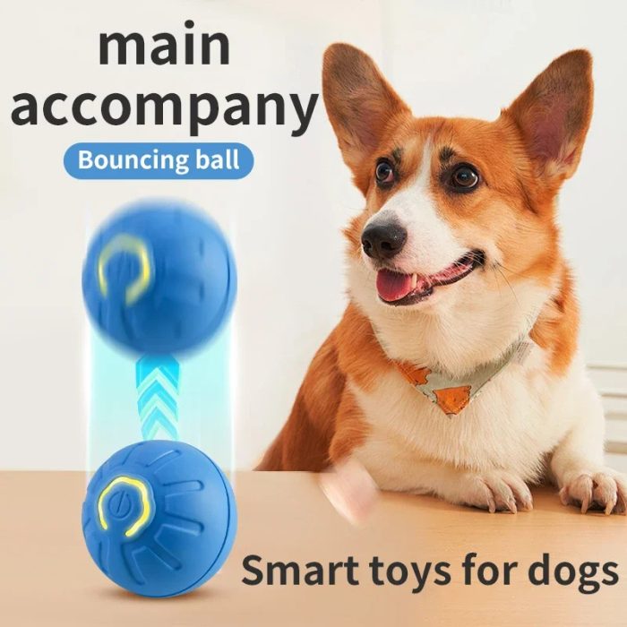 Smart Dog Toy Ball Electronic Interactive Pet Toy Moving Ball USB Automatic Moving Bouncing For Puppy Birthday Gift Cat Product - Image 8