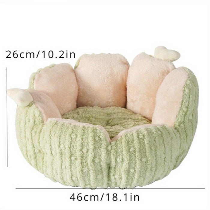 Cute Cat Litter Kennel Soft And Comfortable All-season Universal Cactus Cat Litter Purple Green Cat Dog Supplies Toys - Image 5