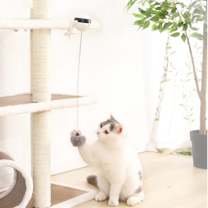 Electric Interactive Automatic Lifting Cat Ball Toy - Image 5