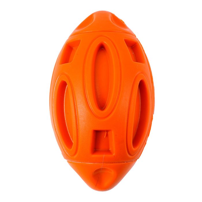 Pet Supplies Dog Toys Rubber Sounding Rugby Wear-Resistant Bite-Resistant Sounding Dog Ball - Image 9