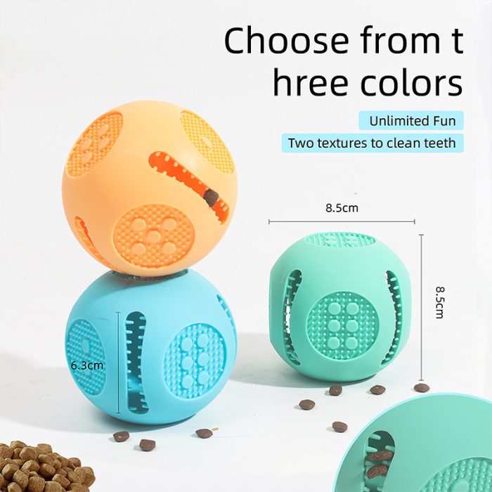 Pet Supplies Dog Food Leakage Silicone Toys - Image 7