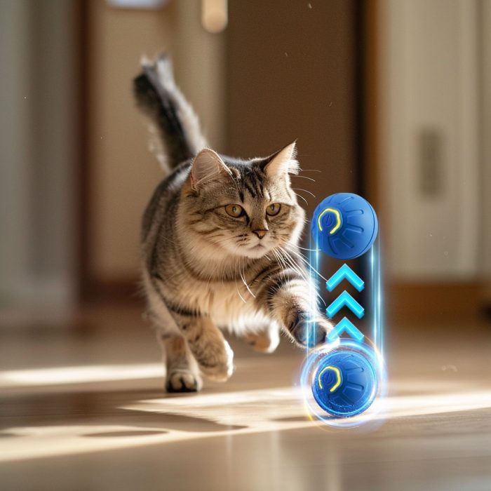 Smart Dog Toy Ball Electronic Interactive Pet Toy Moving Ball USB Automatic Moving Bouncing For Puppy Birthday Gift Cat Product - Image 5